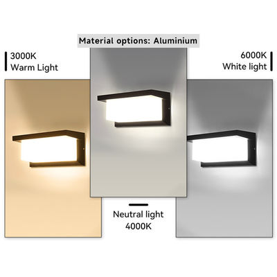 Luz de pared interior LED de 8W con diseño moderno y temperatura de color de 3000K/4000K/6500K