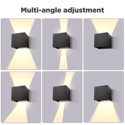 Popular luz solar exterior para paredes exteriores impermeable 4W/6W/8W/10W CRI 80