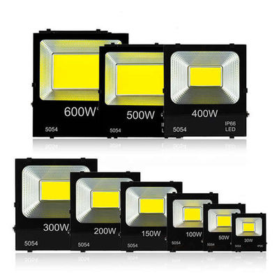 20W 30W 50W 100W 150W 200W Luces de inundación LED de alta potencia para estadios deportivos al aire libre