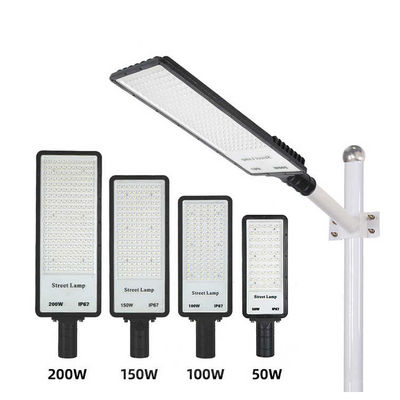 50W 100W 150W 200W Fuera IP66 impermeable integrado Led Street Light para la carretera de alta velocidad