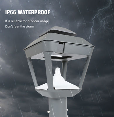 Aluminio exterior IP65 resistente al agua 40w 60w 80w 100w 120w luz de jardín LED para iluminación de parques