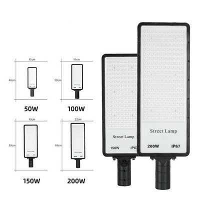 50W 100W 150W 200W Fuera IP66 impermeable integrado Led Street Light para la carretera de alta velocidad