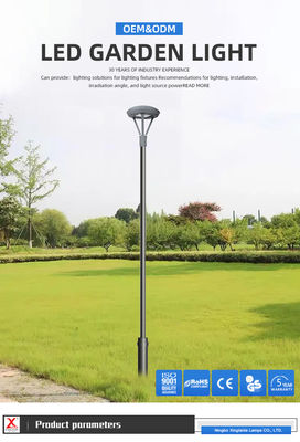 Lámpara LED de 50W para Europa Tipo Villa Jardín con 3/5 y 4000K Temperatura de color