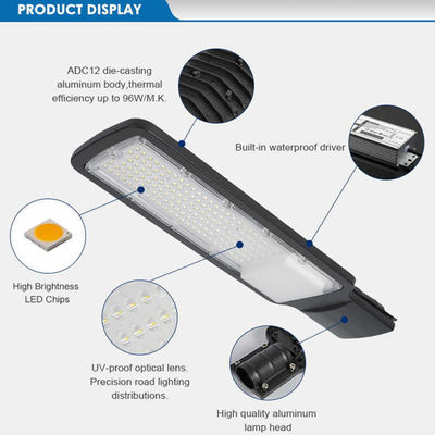 Iluminación LED exterior de aluminio fundido a presión con clasificación de resistencia al agua IP65 y 80 CRI