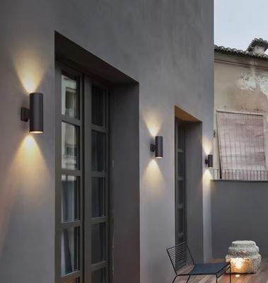 10W 100V-265V/50HZ lámparas de pared LED hacia arriba y hacia abajo Ip65 impermeable Iluminación exterior moderna