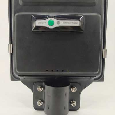 13000lm Flujo luminoso resistente al agua lámpara solar LED con aluminio gris oscuro