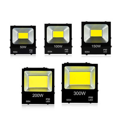 Material del cuerpo de la lámpara Aluminio Luz de inundación exterior de ahorro de energía 20W/30W/50W/100W/150W/200W