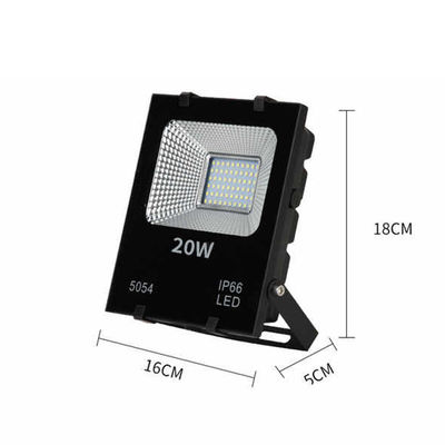 Aluminio 20W 30W 50W 100W 150W 200W 300W Luz de inundación LED para iluminación de estaciones de peaje