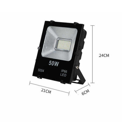 Aluminio 20W 30W 50W 100W 150W 200W 300W Luz de inundación LED para iluminación de estaciones de peaje