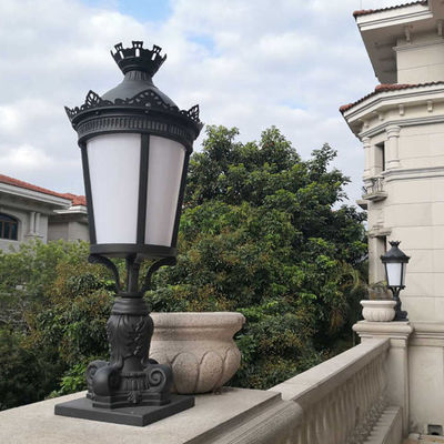 Iluminación de jardín LED de polones modernos impermeables para decoración de jardines antiguos europeos 9.5kg