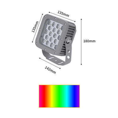 12w 18w 24w 36w 48w Luz de inundación LED con temperatura de trabajo -20 60C y clasificación Ip65