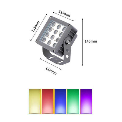 12w 18w 24w 36w 48w Luz de inundación LED con temperatura de trabajo -20 60C y clasificación Ip65