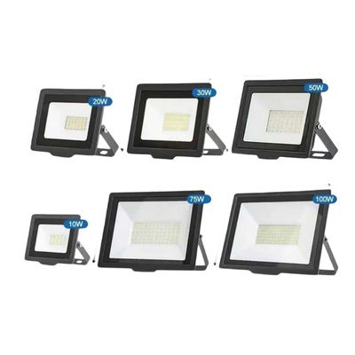 Luz de inundación LED de alta potencia 50W 100W IP65 para iluminación de estadios al aire libre Color inalámbrico Blanco