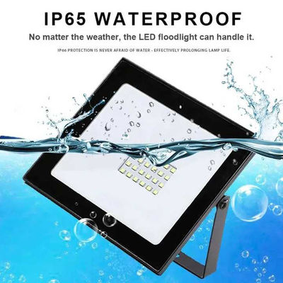 Luz de inundación LED de alta potencia 50W 100W IP65 para iluminación de estadios al aire libre Color inalámbrico Blanco
