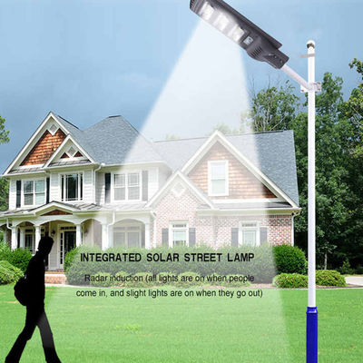IP65 Luz solar de exterior impermeable 30W 60W 90W 120W 150W Luz de calle LED integrada