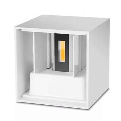 Índice de reproducción de color Ra 80 Luz de pared exterior moderna LED impermeable IP65 hacia arriba hacia abajo