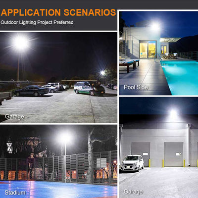 Luz luminosa de la calle IP66 resistente al agua ahorro de energía de inundación exterior