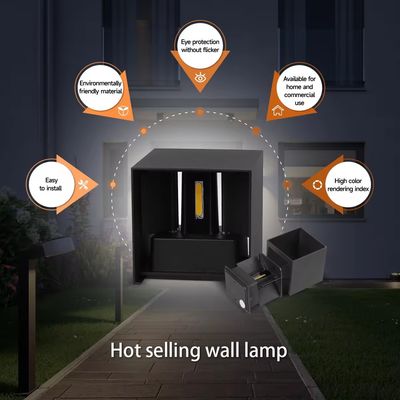 220V jardín moderno de la pared exterior montado exterior impermeable de la pared luz lujosos accesorios
