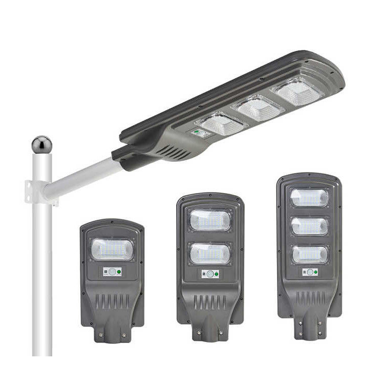 SMD Aluminio 100W 200W 300W lámpara solar LED de calle para soluciones de iluminación de diseño Agi32