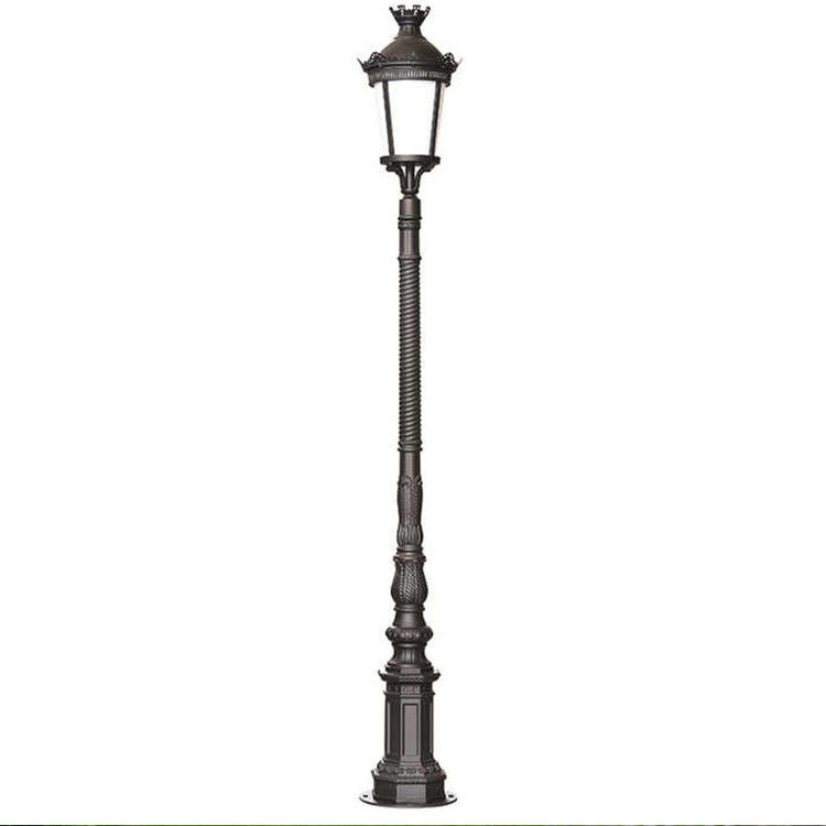 Iluminación de jardín LED de polones modernos impermeables para decoración de jardines antiguos europeos 9.5kg